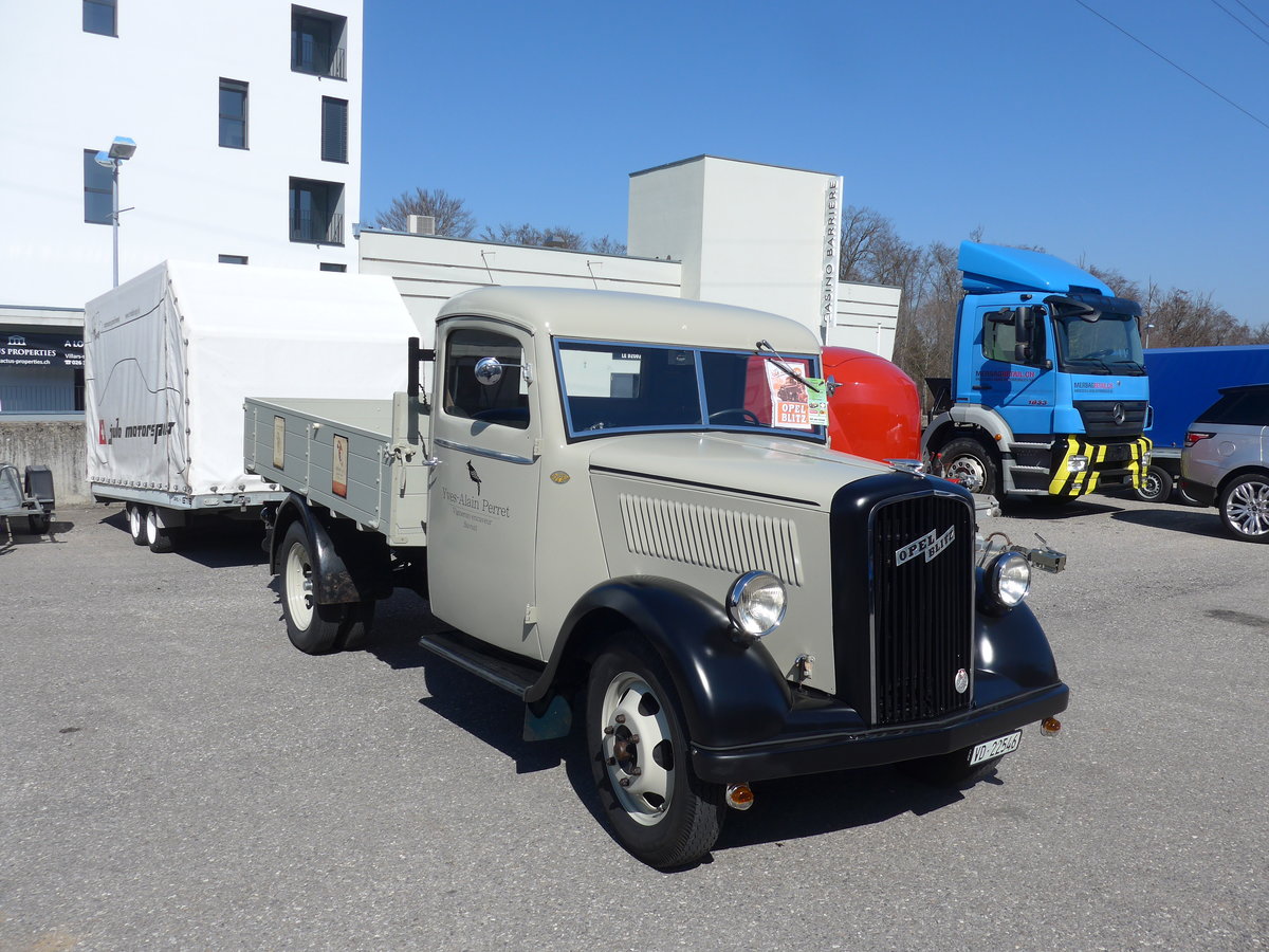 (203'197) - Perret, Savuit - VD 22'546 - Opel am 24. M�rz 2019 in Granges-Paccot, Forum-Fribourg