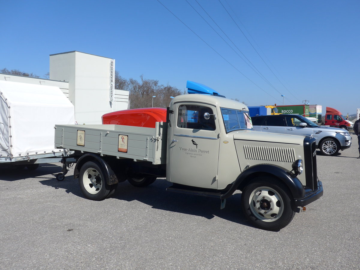 (203'198) - Perret, Savuit - VD 22'546 - Opel am 24. M�rz 2019 in Granges-Pacot, Forum-Fribourg