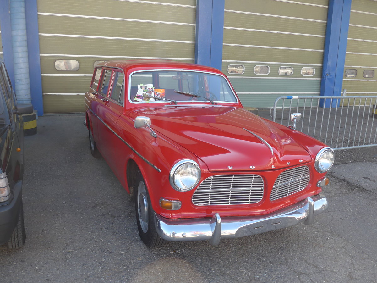 (203'203) - Volvo am 24. M�rz 2019 in Granges-Paccot, Forum-Fribourg