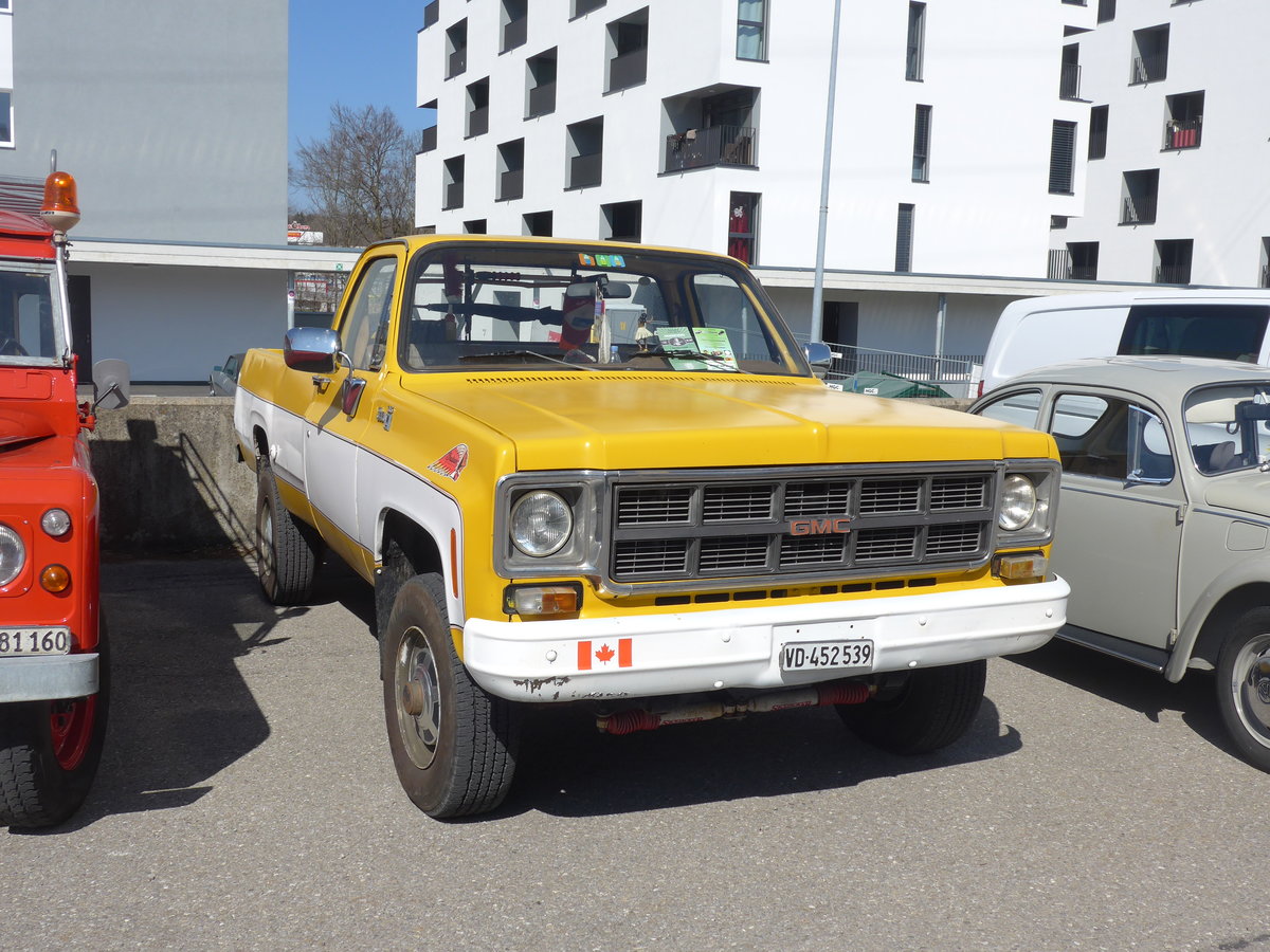 (203'221) - GMC - VD 452'539 - am 24. M�rz 2019 in Granges-Paccot, Forum-Fribourg