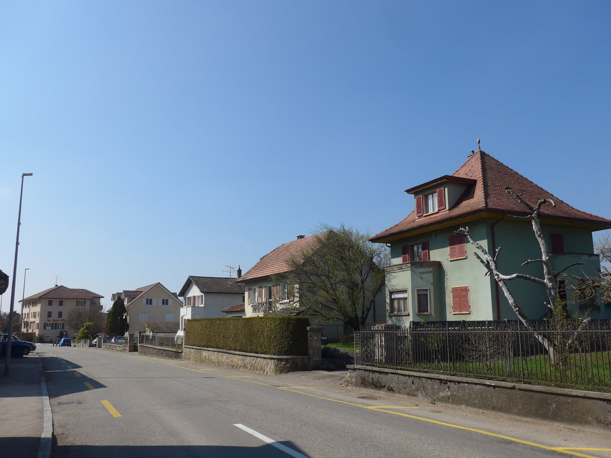 (203'759) - Dorfstrasse am 15. April 2019 in Vendlincourt
