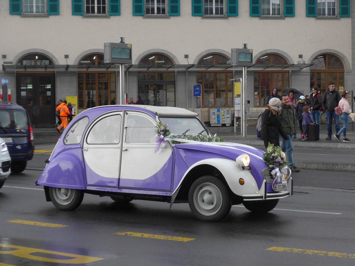 (204'567) - Citro�n - BE 311'389 - am 4. Mai 2019 beim Bahnhof Thun
