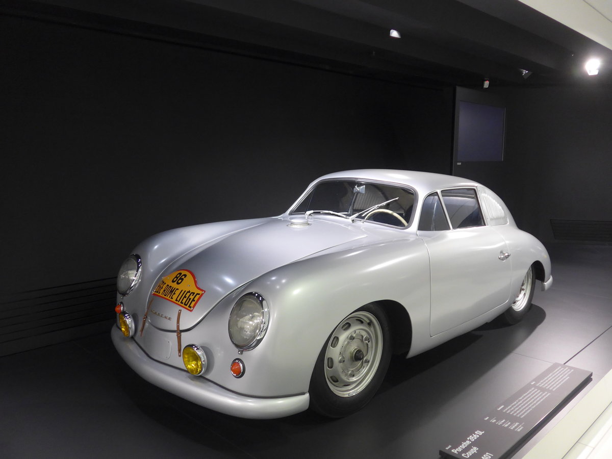 (204'591) - Porsche 356 SL am 9. Mai 2019 in Zuffenhausen, Porsche Museum