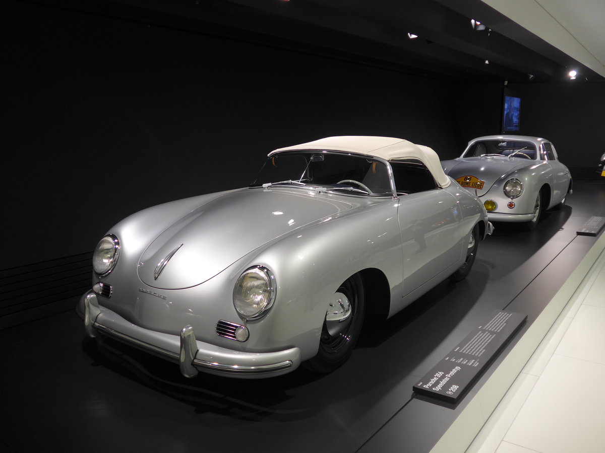 (204'593) - Porsche 356 am 9. Mai 2019 in Zuffenhausen, Porsche Museum