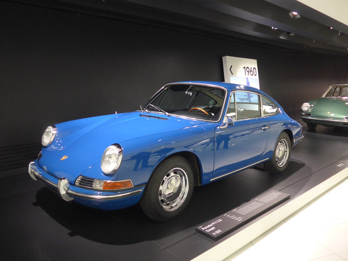 (204'599) - Porsche 911 am 9. Mai 2019 in Zuffenhausen, Porsche Museum