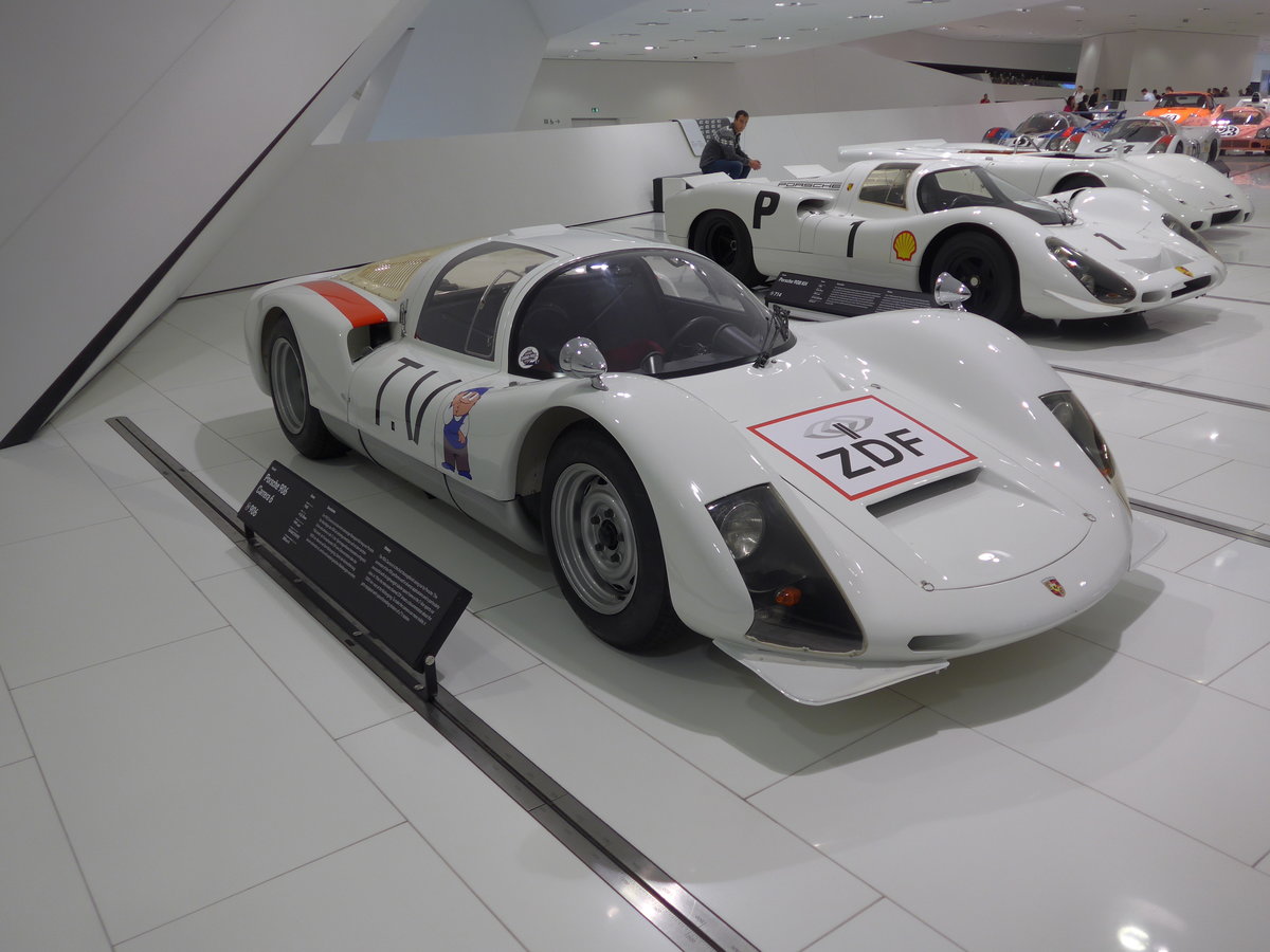 (204'603) - Porsche 906 am 9. Mai 2019 in Zuffenhausen, Porsche Museum