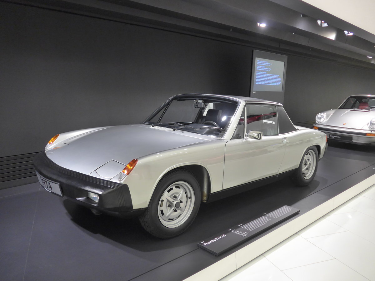 (204'609) - Porsche 914 am 9. Mai 2019 in Zuffenhausen, Porsche Museum
