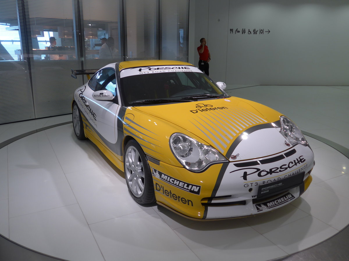 (204'633) - Porsche GT3 am 9. Mai 2019 in Zuffenhausen, Porsche Museum