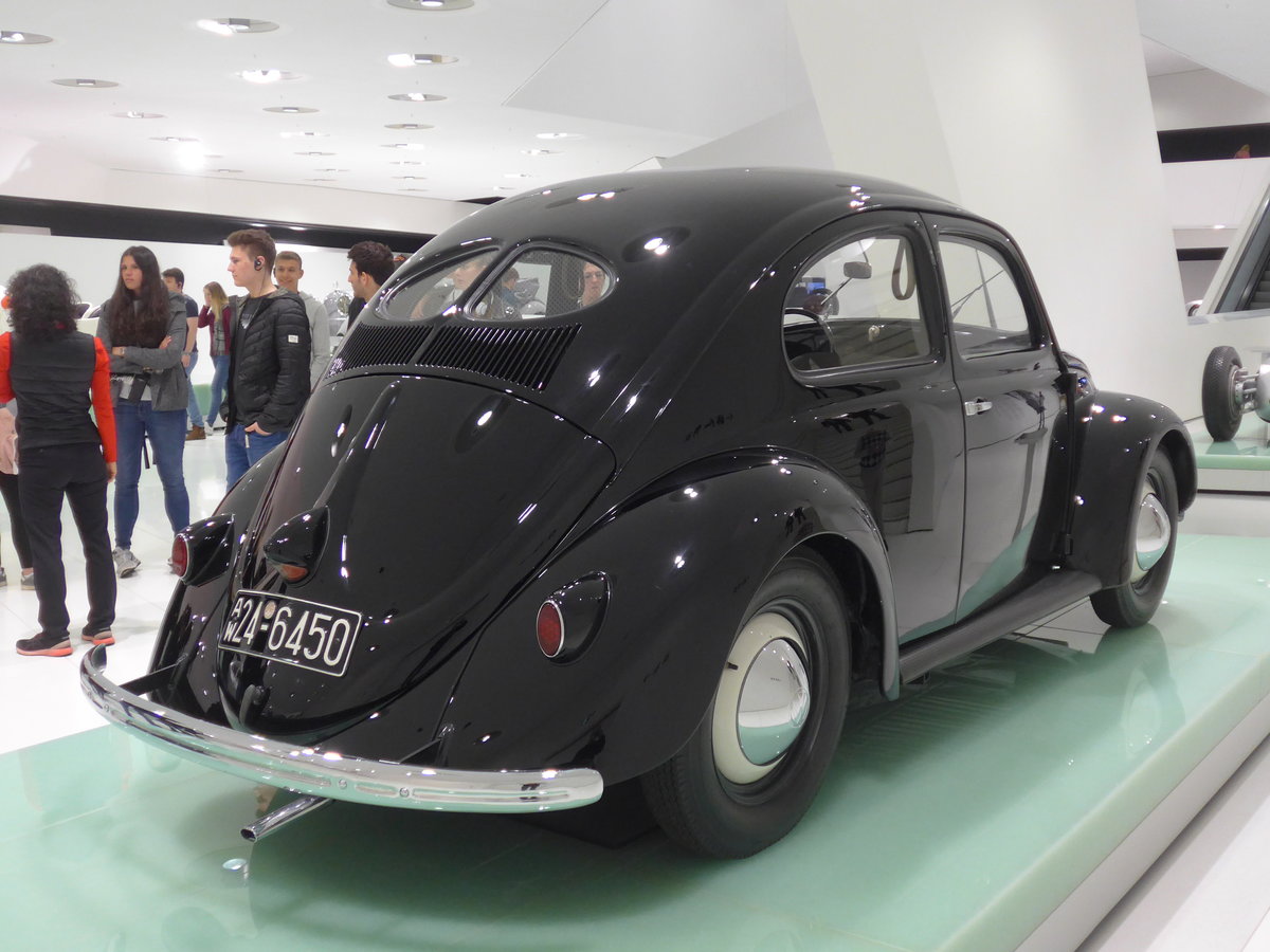 (204'640) - VW-K�fer - AW 24-6450 - am 9. Mai 2019 in Zuffenhausen, Porsche Museum