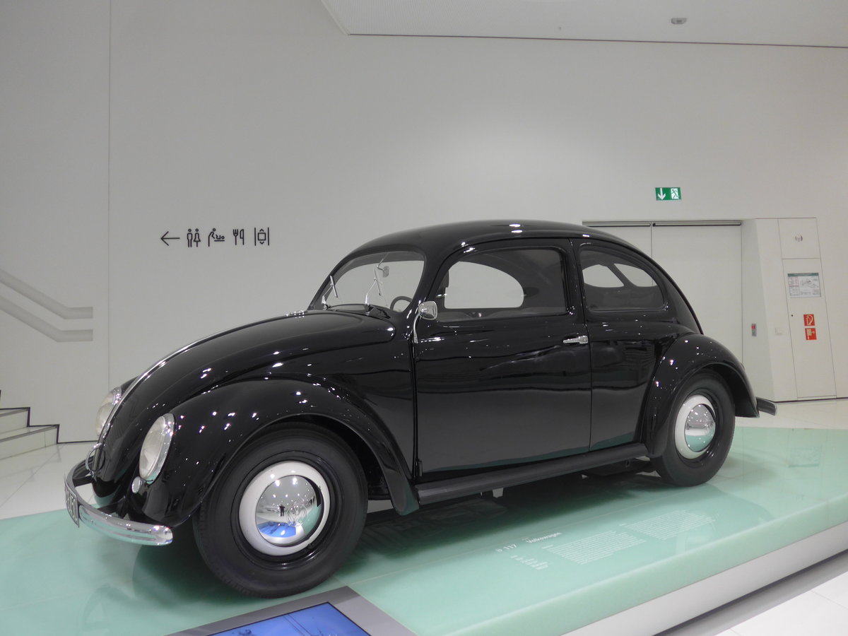 (204'644) - VW-K�fer - AW 24-6450 - am 9. Mai 2019 in Zuffenhausen, Porsche Museum