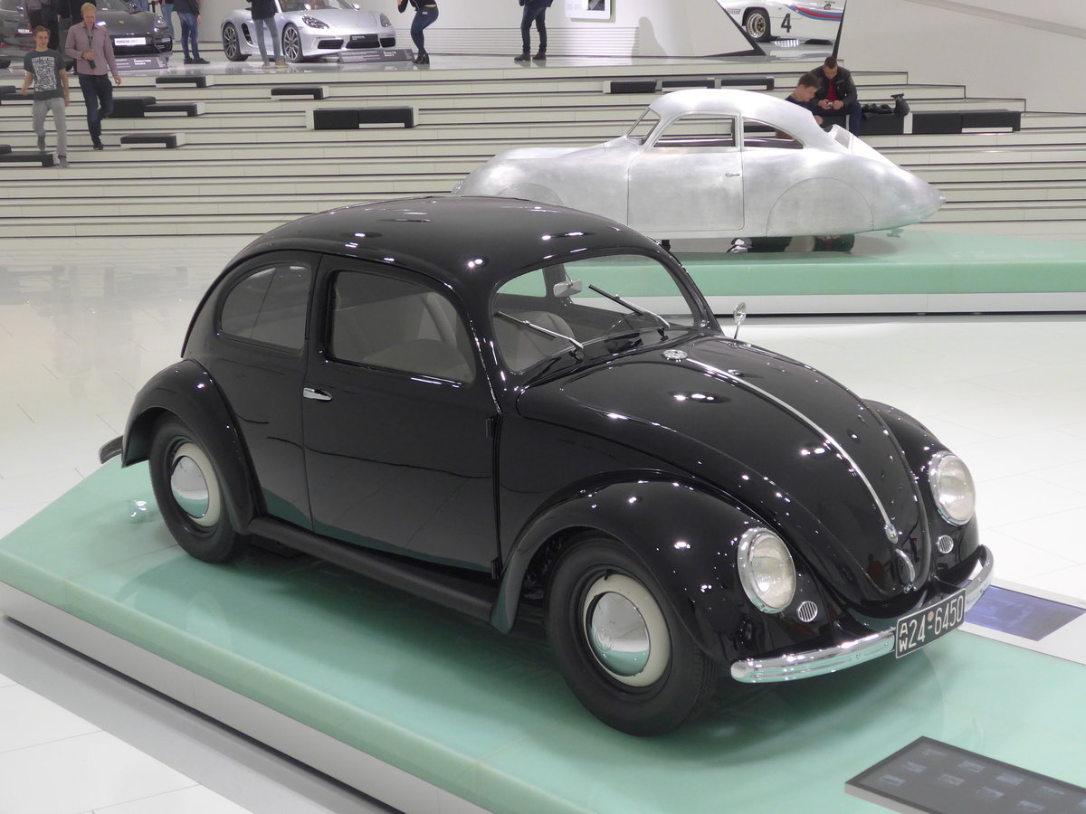 (204'645) - VW-K�fer - AW 24-6450 - am 9. Mai 2019 in Zuffenhausen, Porsche Museum