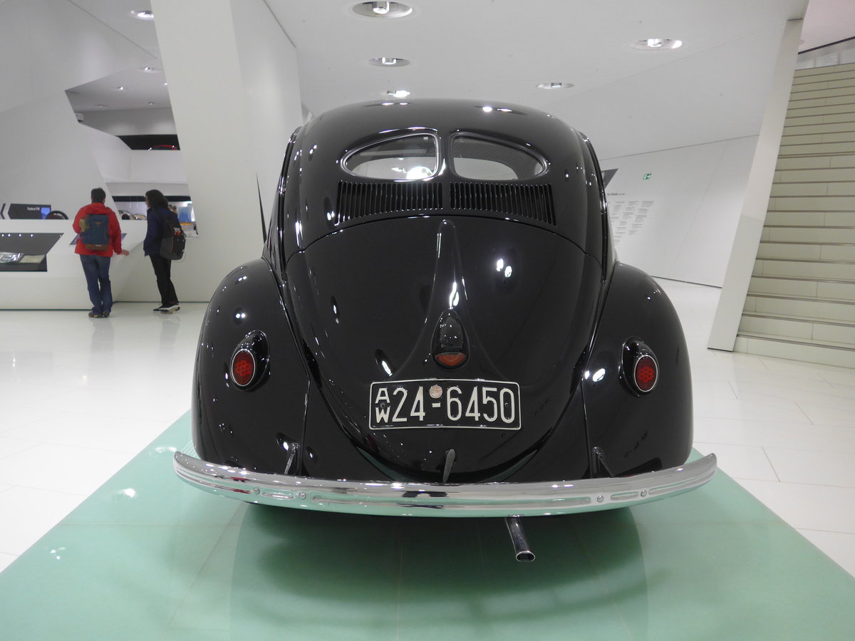 (204'652) - VW-K�fer - AW 24-6450 - am 9. Mai 2019 in Zuffenhausen, Porsche Museum