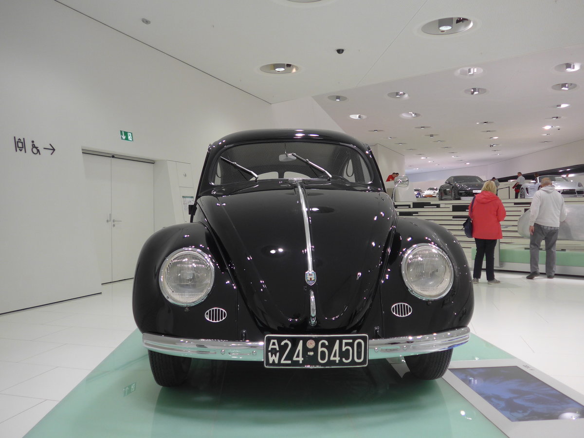 (204'653) - VW-K�fer - AW 24-6450 - am 9. Mai 2019 in Zuffenhausen, Porsche Museum