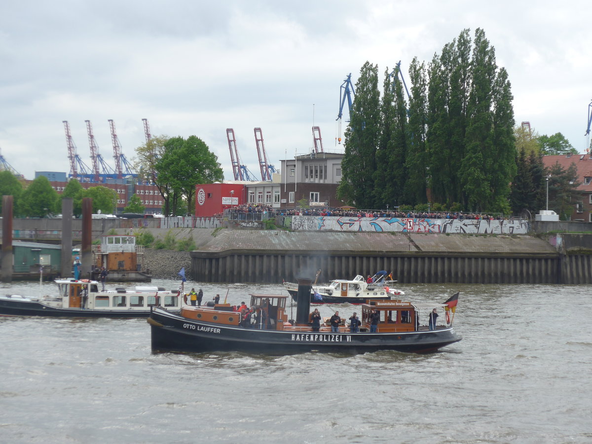 (204'727) - 830. Hafengeburtstag mit Schiffsparade am 10. Mai 2019 auf der Elbe in Hamburg