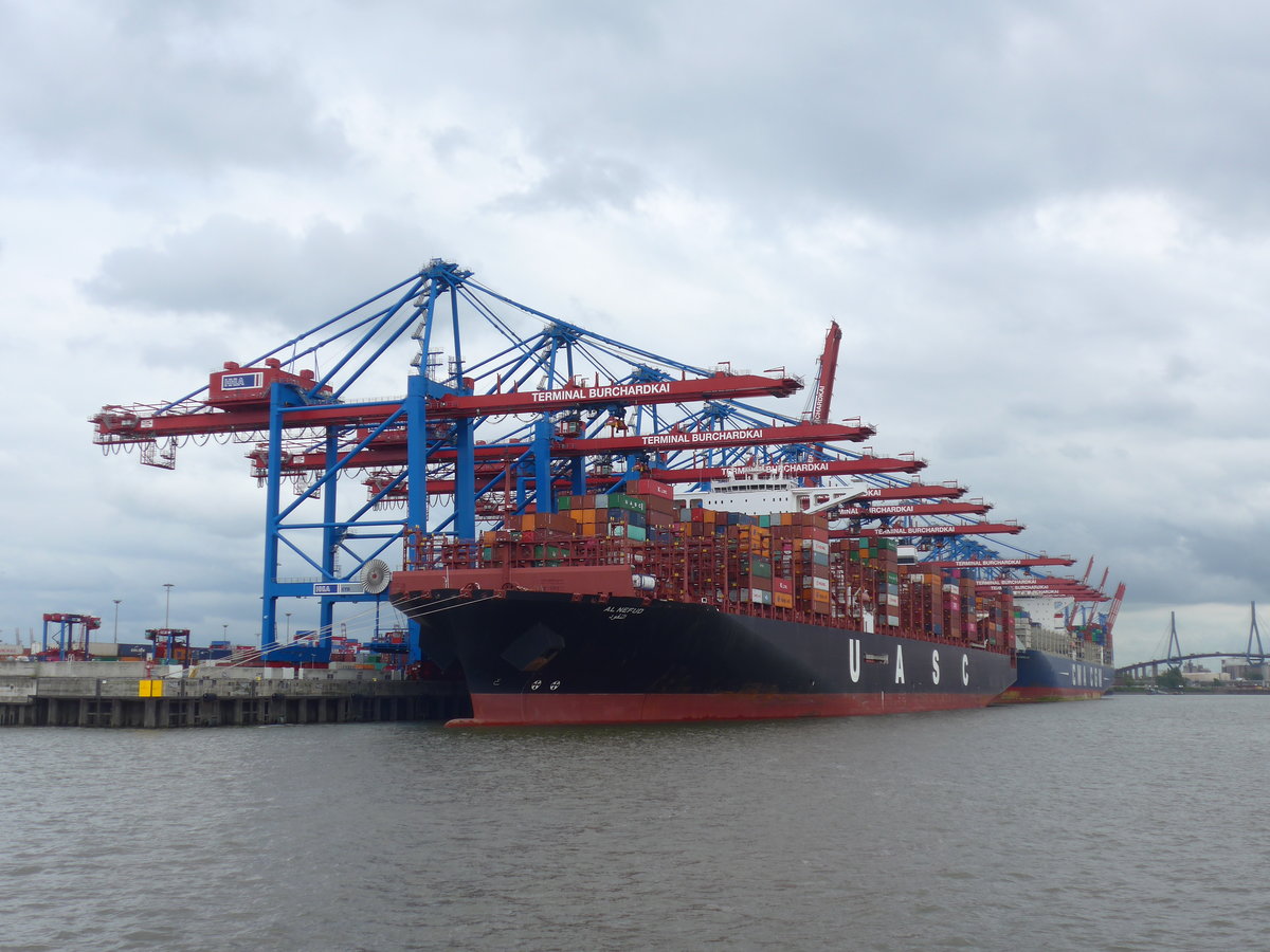 (204'798) - 830. Hafengeburtstag mit Schiffsparade am 10. Mai 2019 auf der Elbe in Hamburg