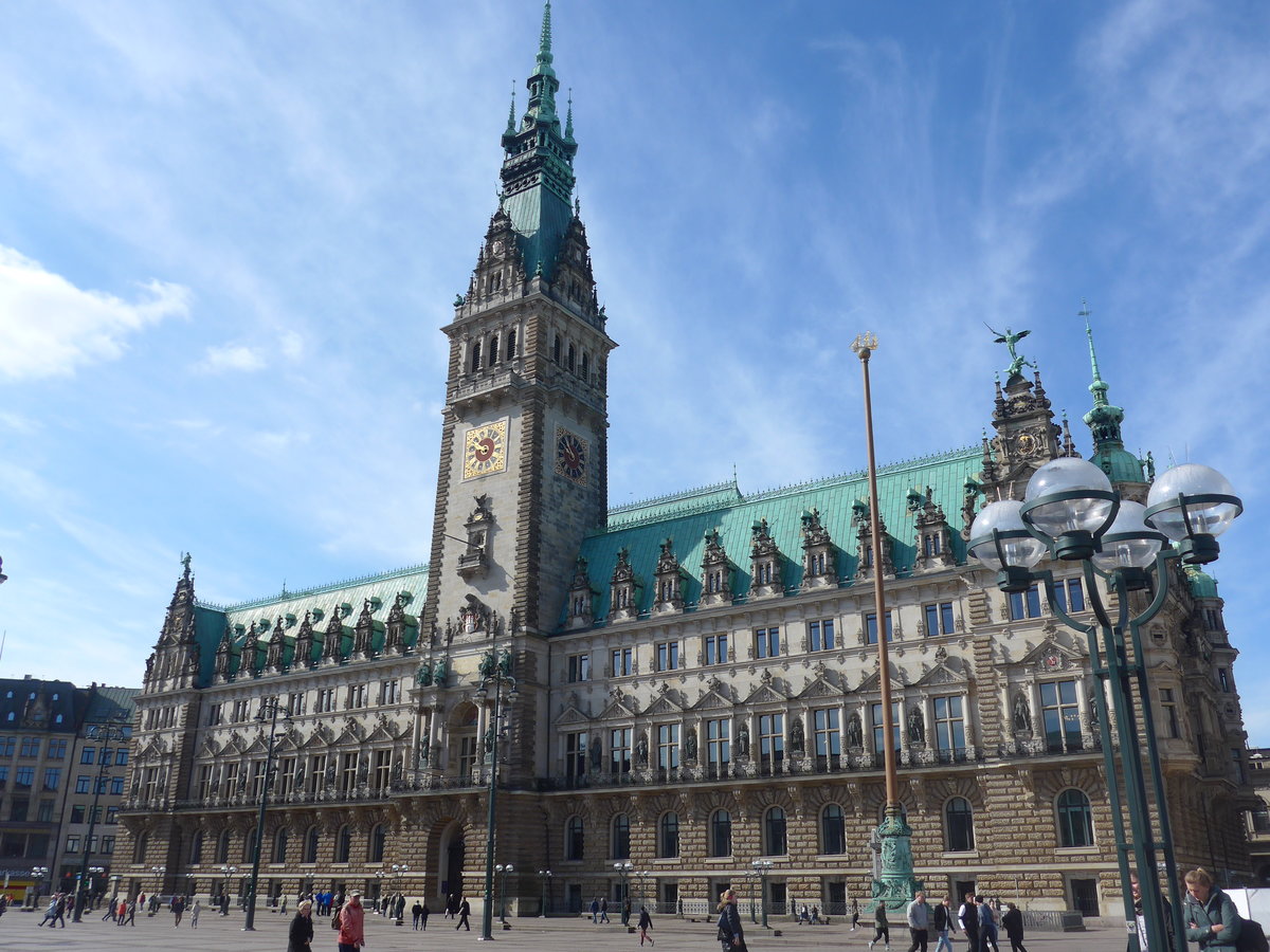 (204'879) - Das Rathaus am 11. Mai 2019 in Hamburg