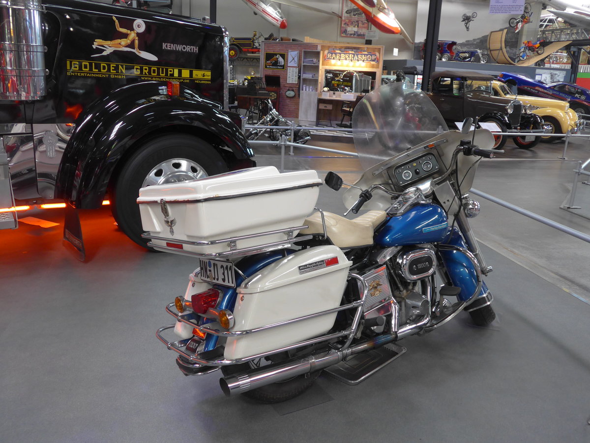 (205'013) - Harley-Davidson - HN-JJ 311 - am 13. Mai 2019 in Sinsheim, Museum