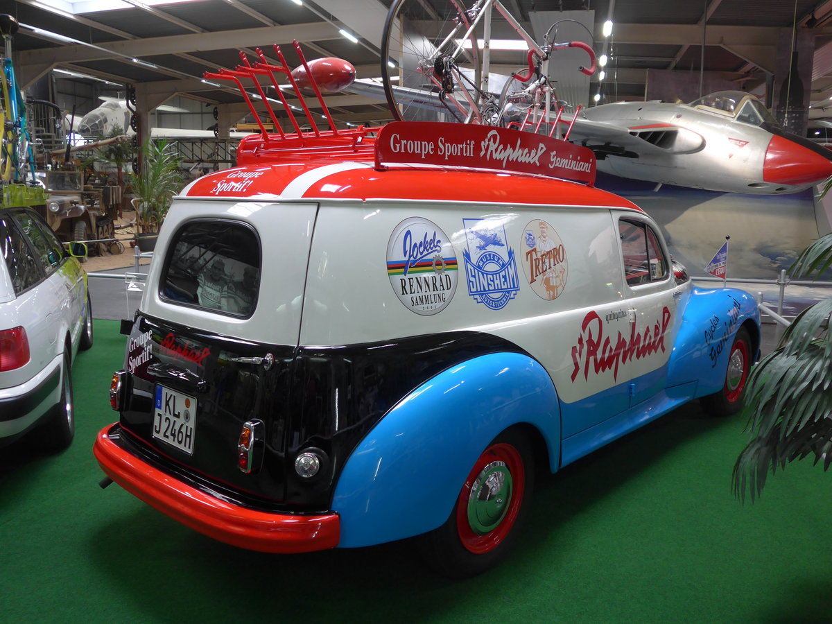 (205'020) - Peugeot - KL-J 246H - am 13. Mai 2019 in Sinsheim, Museum