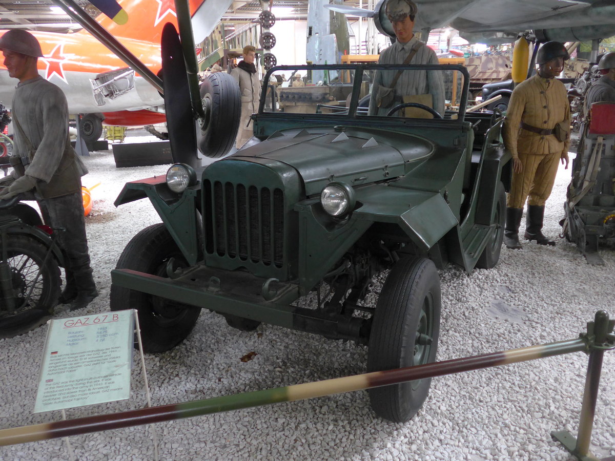 (205'027) - GAZ am 13. Mai 2019 in Sinsheim, Museum