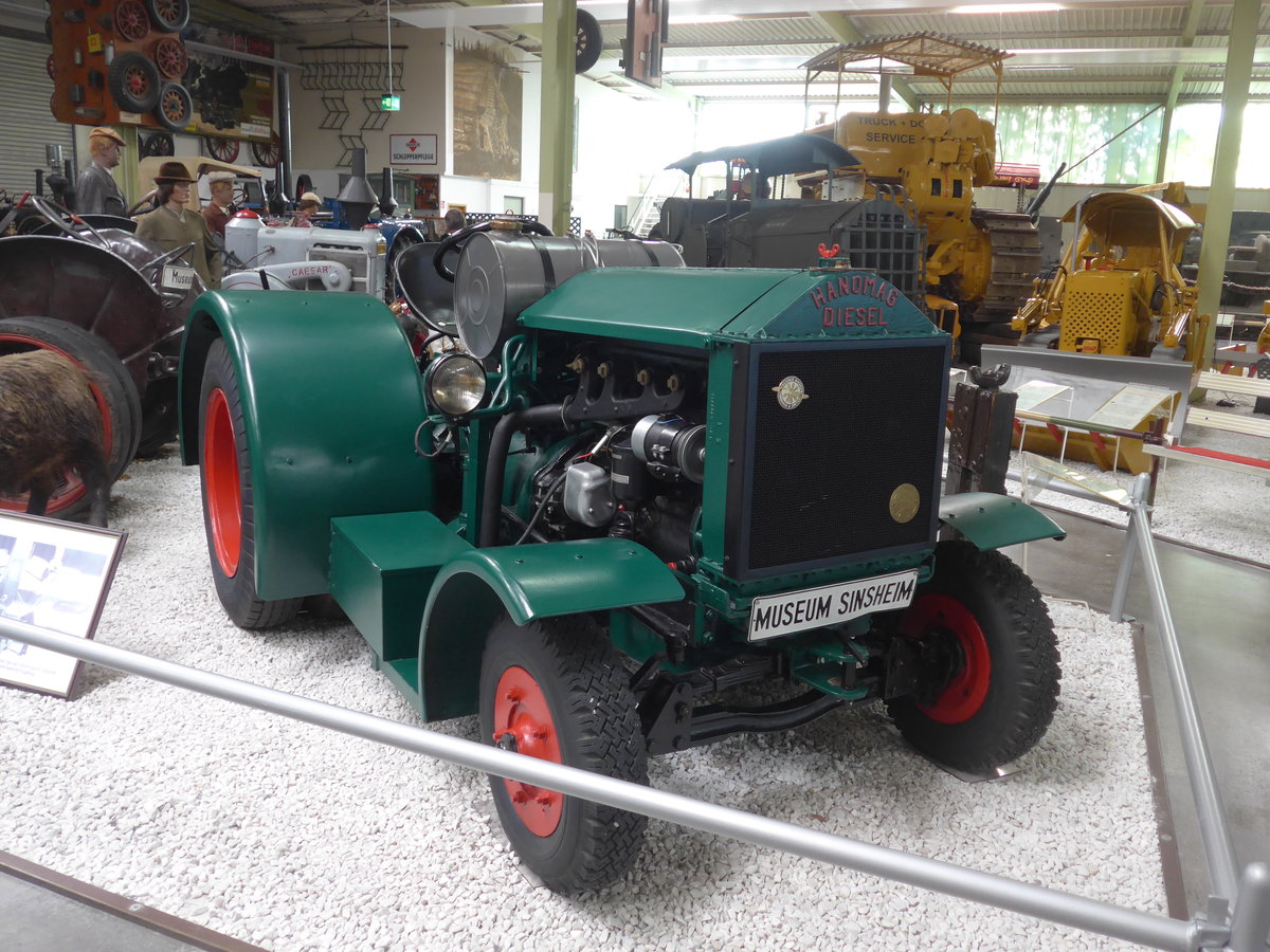 (205'040) - Hanomag am 13. Mai 2019 in Sinsheim, Museum