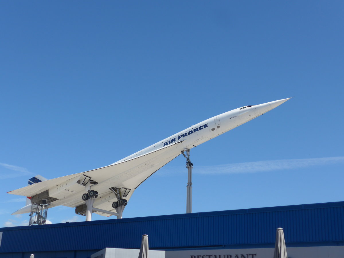 (205'090) - Air France-Concorde - F-BVFD - am 13. Mai 2019 in Sinsheim, Museum