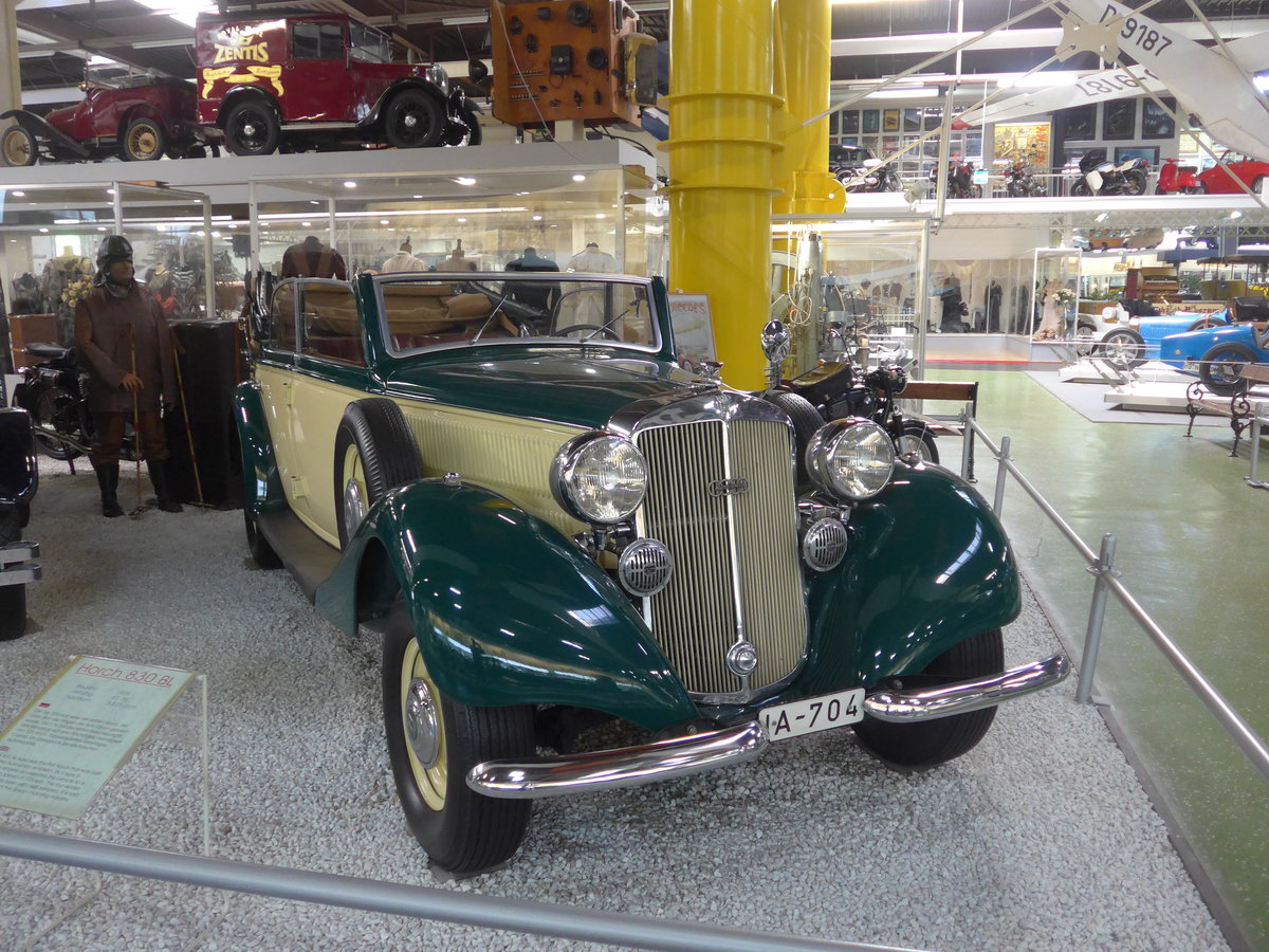 (205'124) - Horch - IA-704 - am 13. Mai 2019 in Sinsheim, Museum