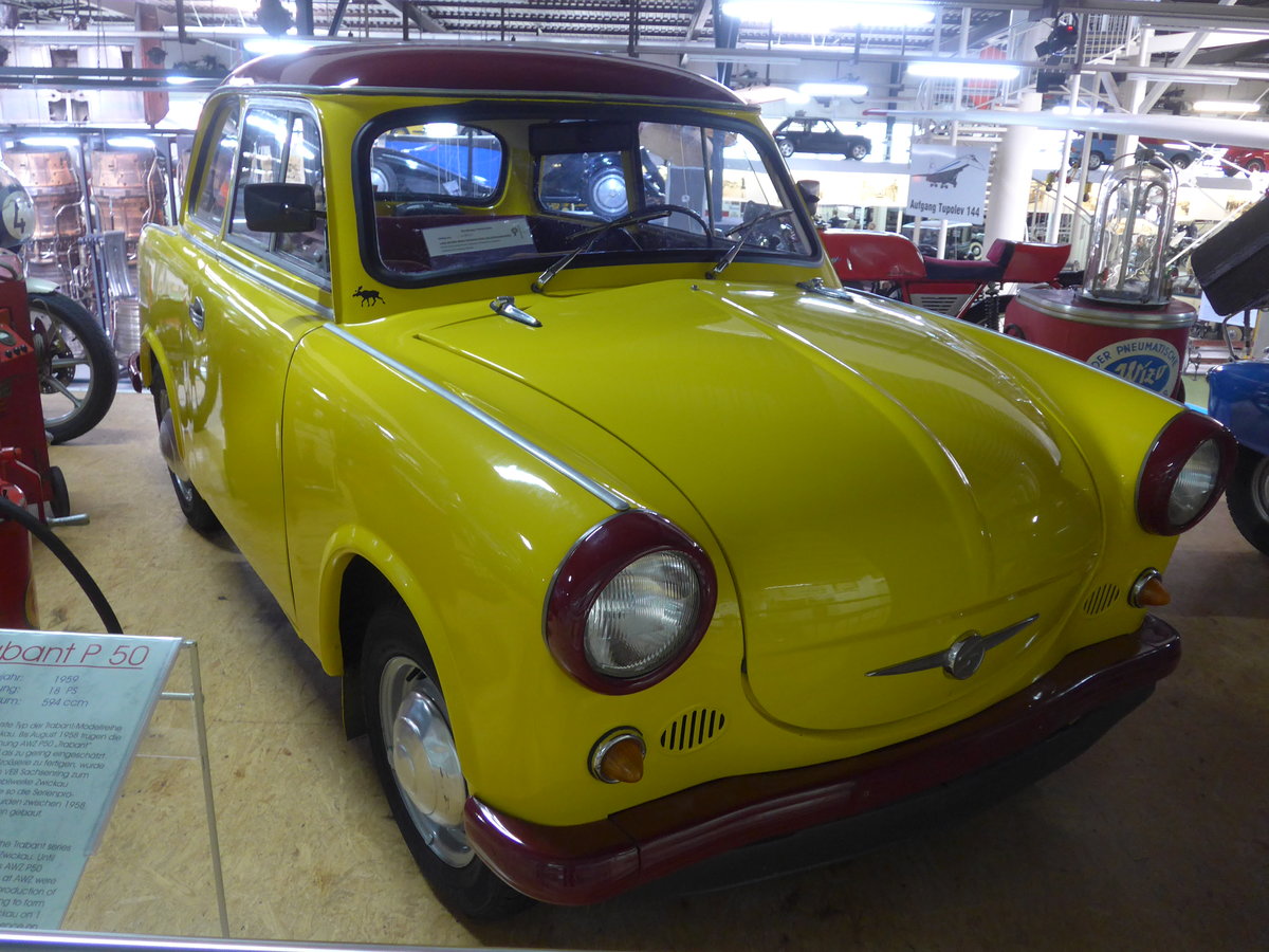 (205'134) - Trabant am 13. Mai 2019 in Sinsheim, Museum