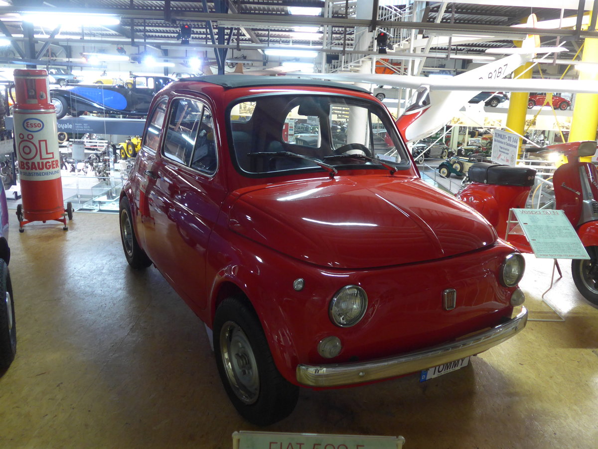 (205'135) - Fiat am 13. Mai 2019 in Sinsheim, Museum