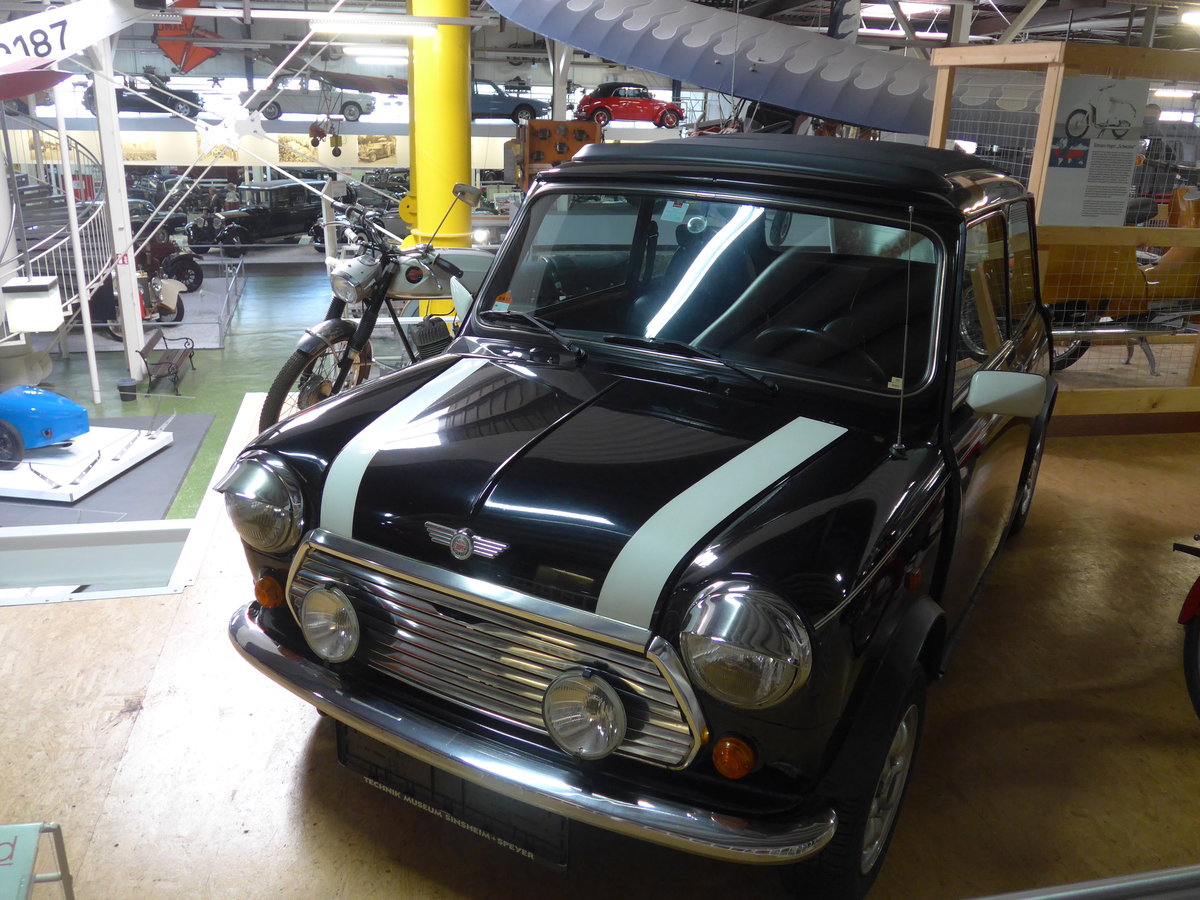 (205'137) - Mini-Cooper am 13. Mai 2019 in Sinsheim, Museum