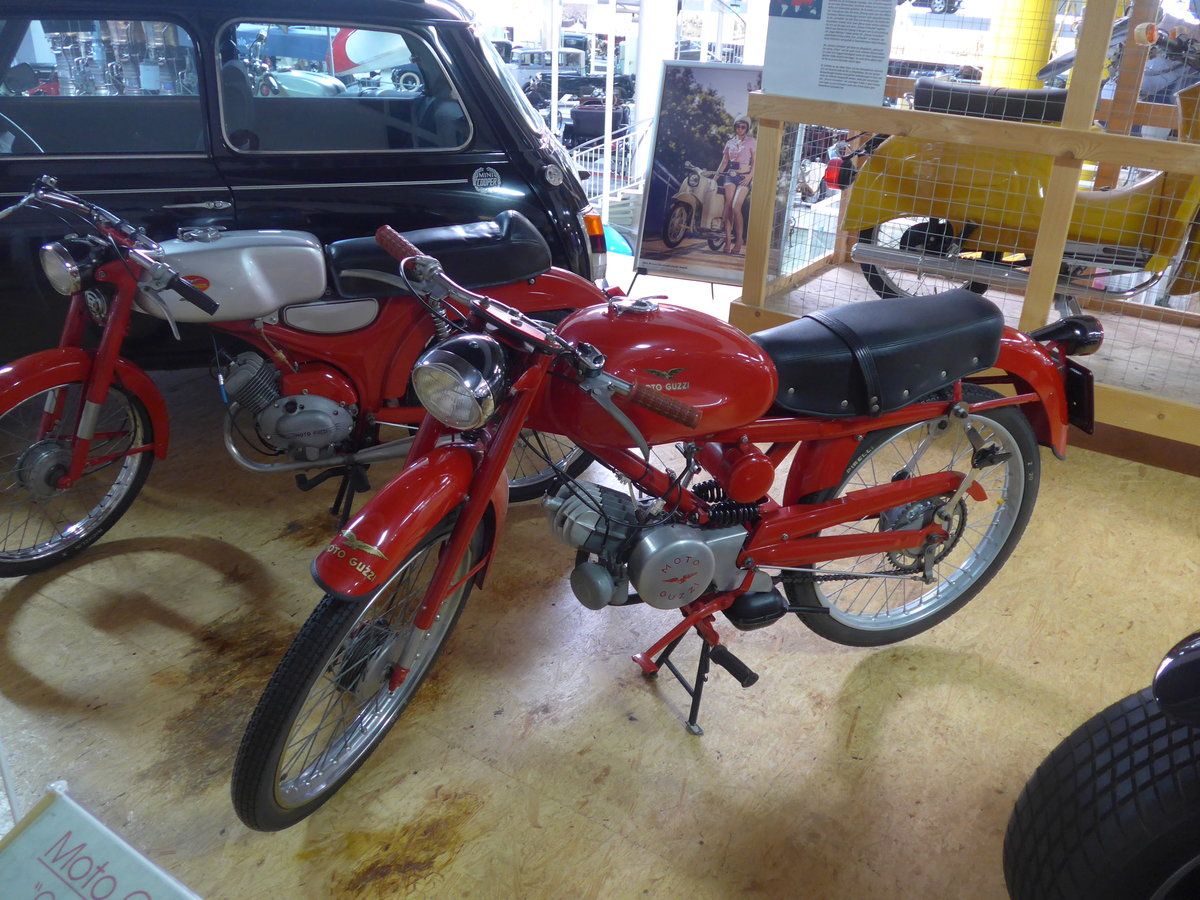 (205'139) - Moto Guzzi am 13. Mai 2019 in Sinsheim, Museum
