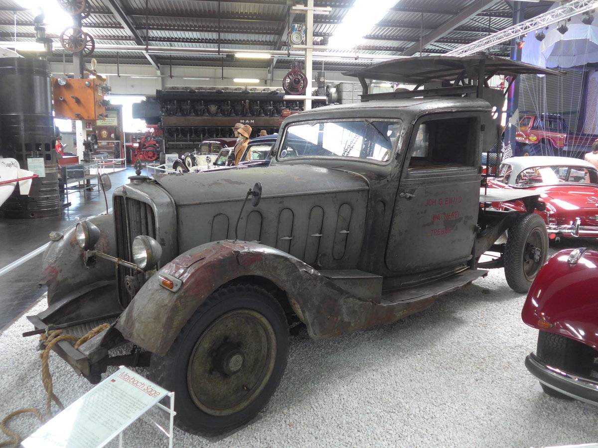 (205'149) - Maybach S�ge am 13. Mai 2019 in Sinsheim, Museum