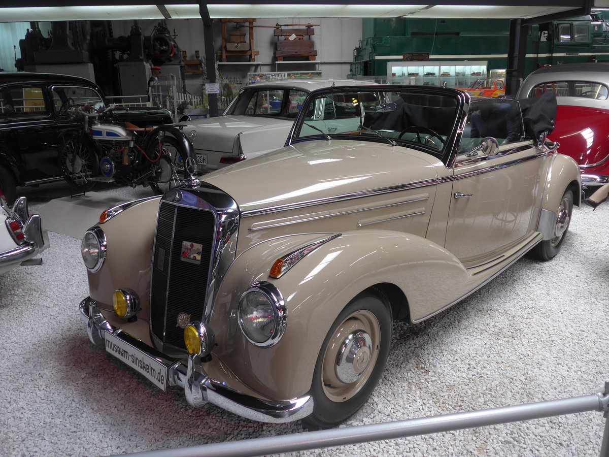 (205151) - Mercedes am 13. Mai 2019 in Sinsheim, Museum