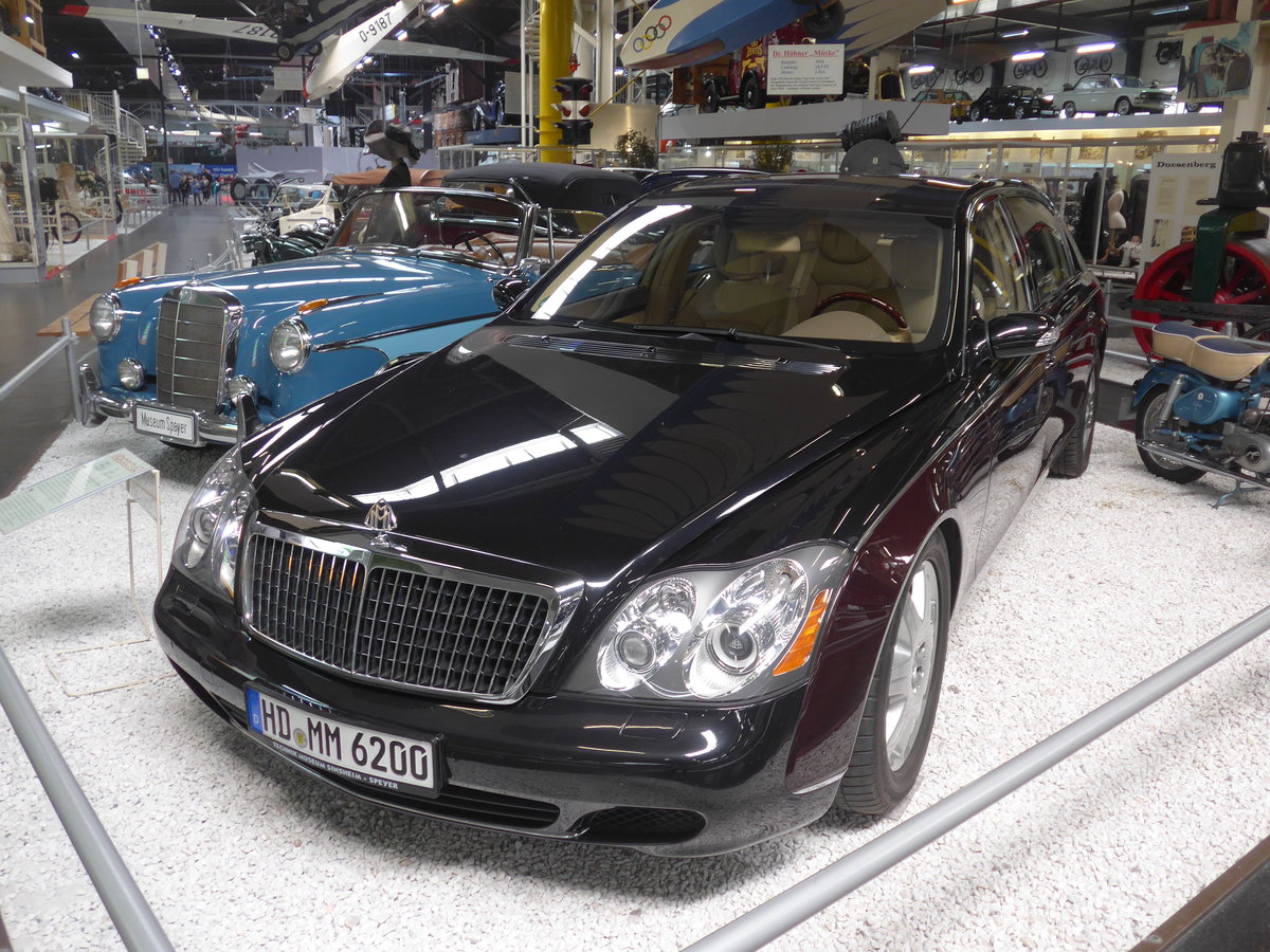 (205'164) - Maybach - HD-MM 6200 - am 13. Mai 2019 in Sinsheim, Museum