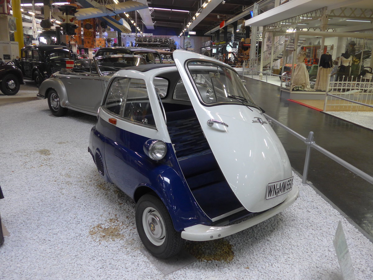 (205'171) - BMW Isetta - WN-MW 650 - am 13. Mai 2019 in Sinsheim, Museum