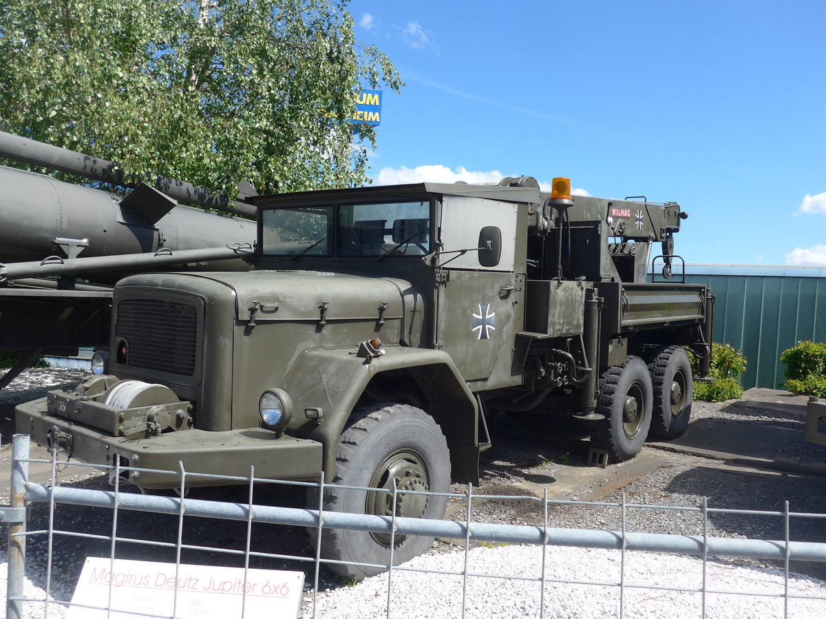 (205'188) - Magirus-Deutz am 13. Mai 2019 in Sinsheim, Museum