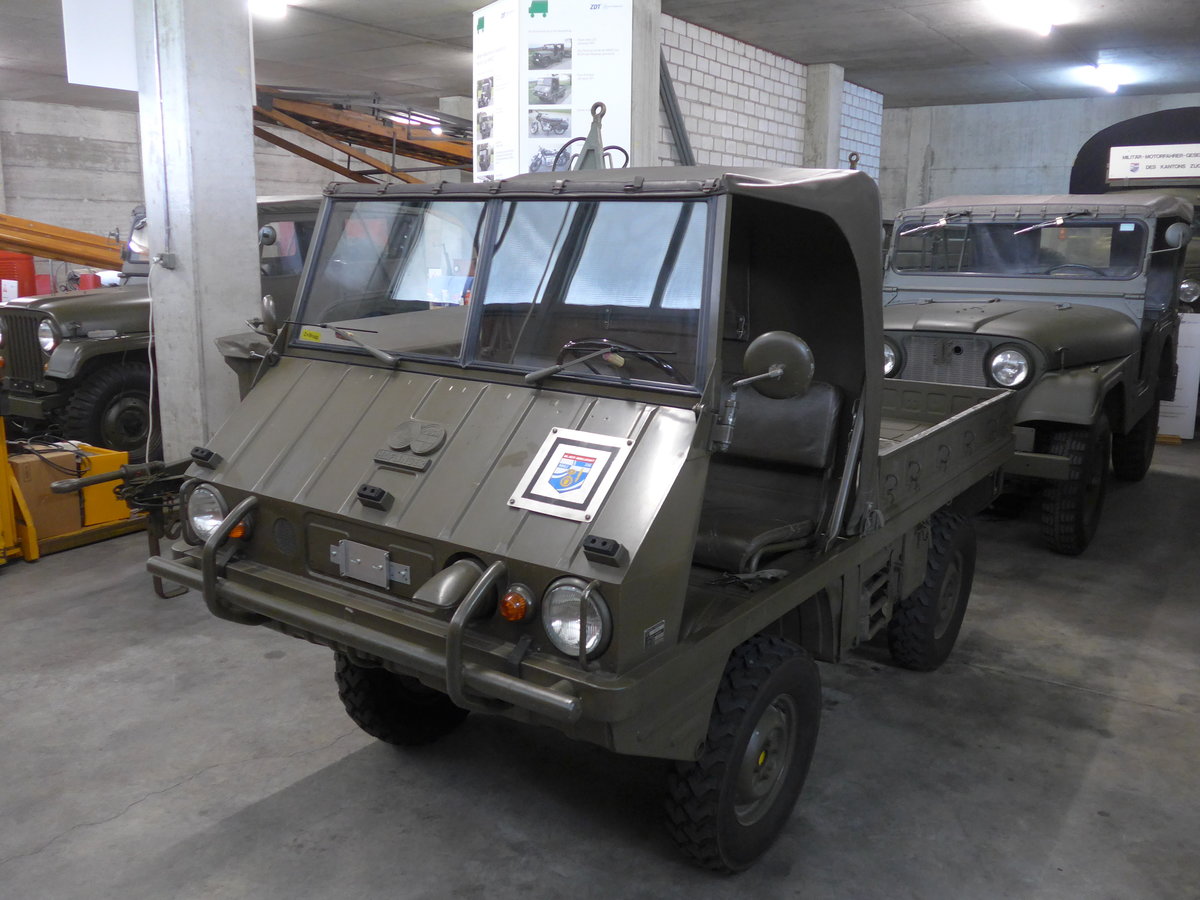 (205'210) - Steyr-Puch am 18. Mai 2019 in Neuheim, ZDT
