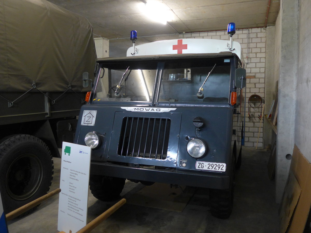 (205'215) - Mowag - ZG 29'292 - am 18. Mai 2019 in Neuheim, ZDT