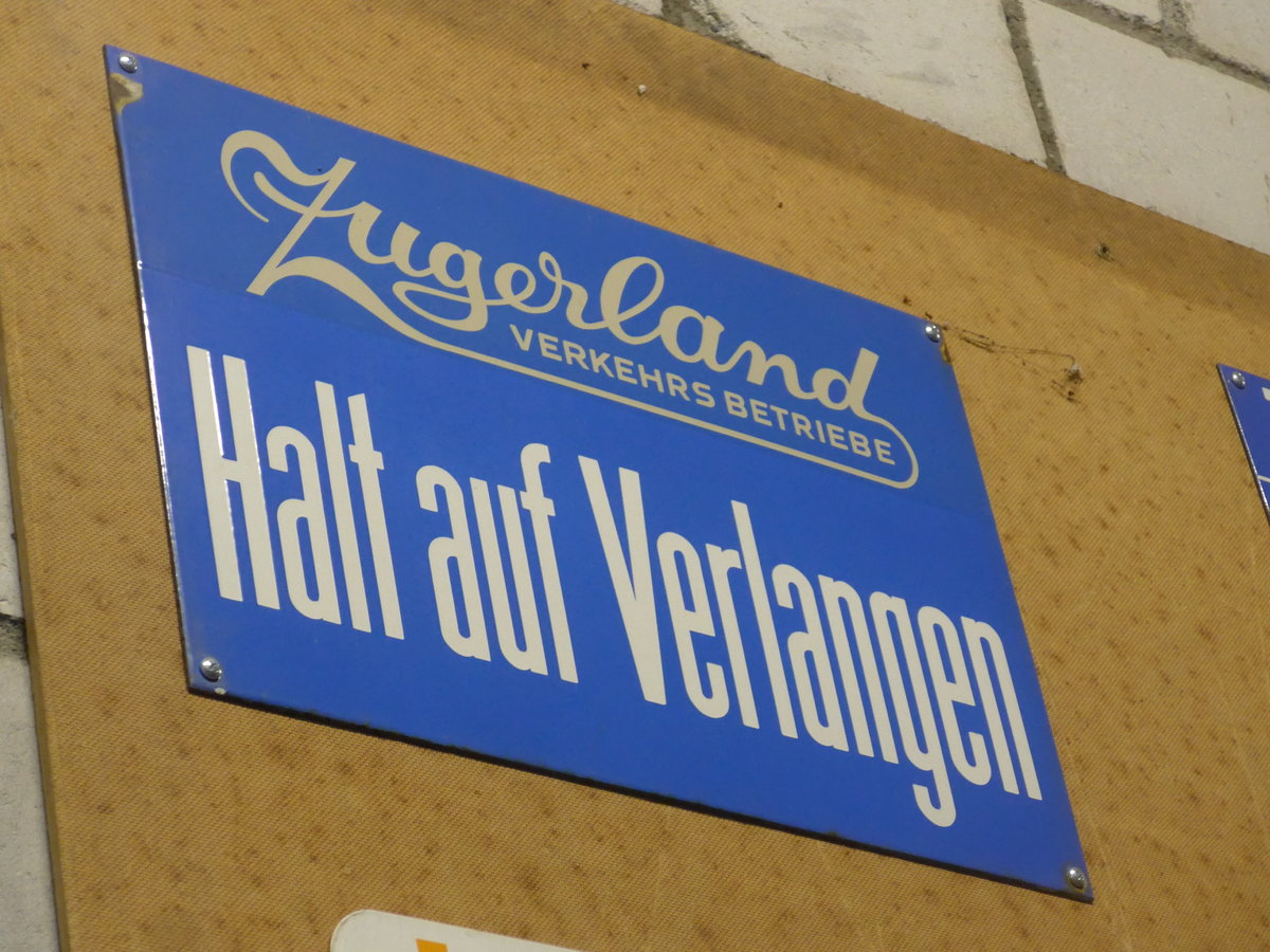 (205'240) - ZVB-Haltestelle - Halt auf Verlangen - am 18. Mai 2019 in Neuheim, ZDT