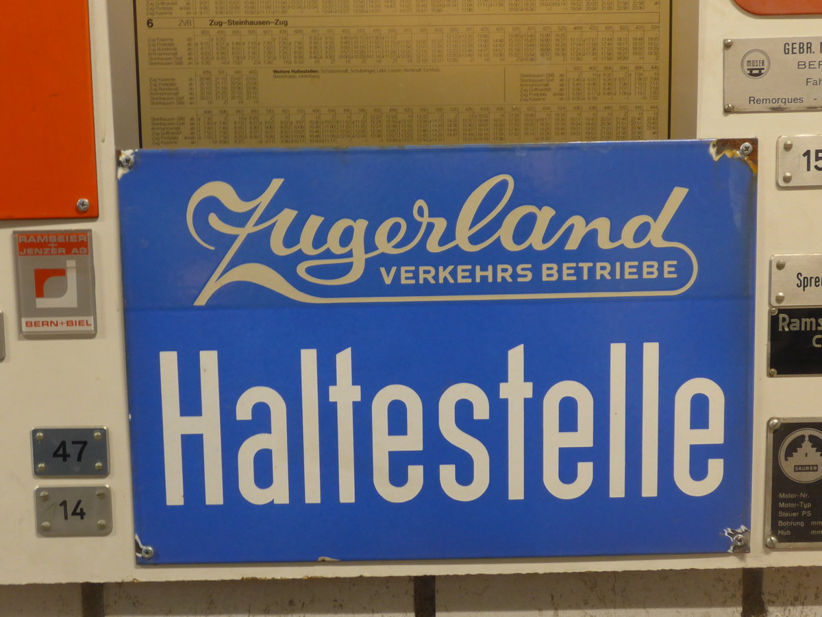 (205'246) - ZVB-Haltestelle - Haltestelle - am 18. Mai 2019 in Neuheim, ZDT