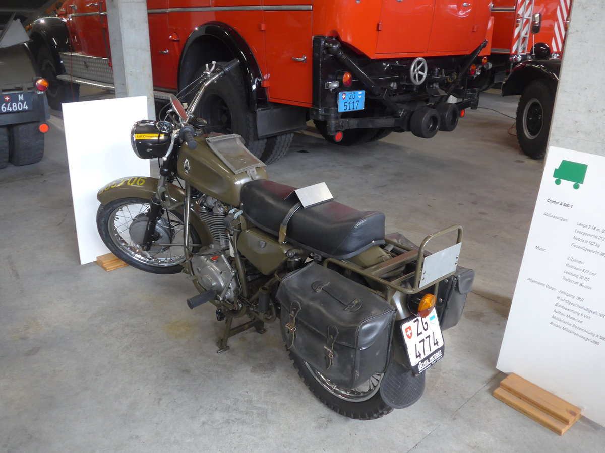 (205'259) - Condor - ZG 4774 - am 18. Mai 2019 in Neuheim, ZDT