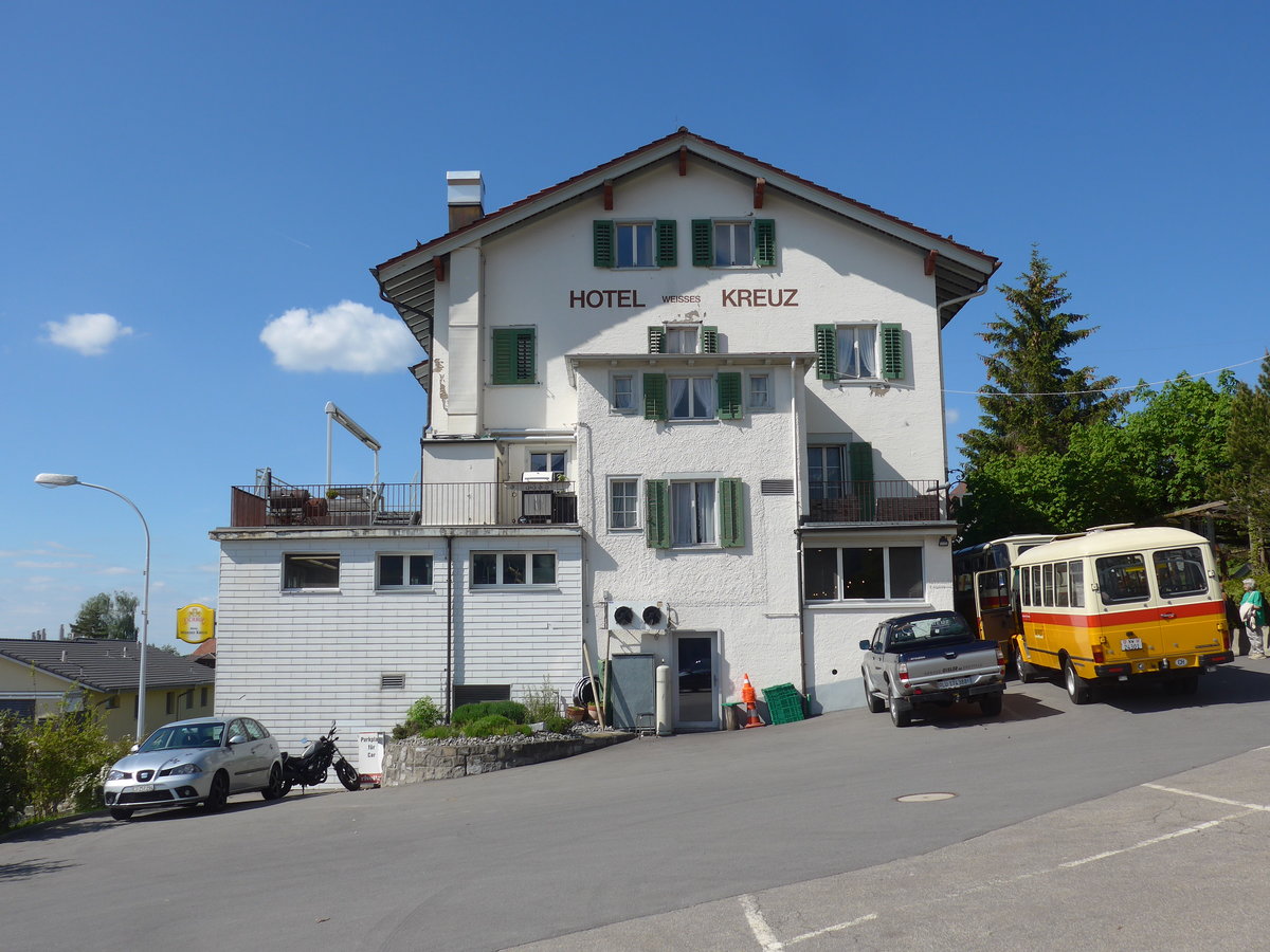 (205'676) - Hotel weisses Kreuz am 30. Mai 2019 in Schwarzenberg