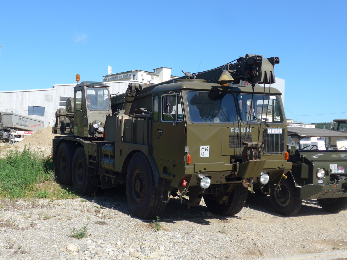 (205'784) - Faun - ex M+81'649 - am 8. Juni 2019 in Thayngen, Saurertreffen