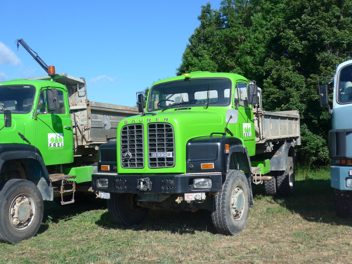 (205'789) - Frei, Thayngen - SH 37'393 - Saurer am 8. Juni 2019 in Thayngen, Saurertreffen