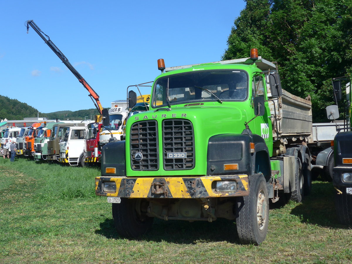 (205'790) - Frei, Thayngen - SH 37'529 - Saurer am 8. Juni 2019 in Thayngen, Saurertreffen