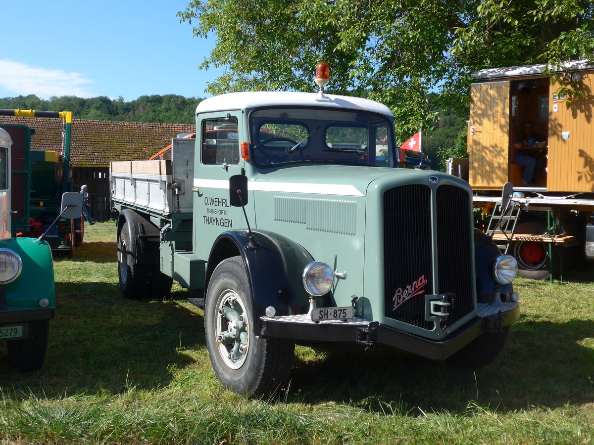 (205'798) - Wehrli, Thayngen - SH 875 - Berna am 8. Juni 2019 in Thayngen, Saurertreffen