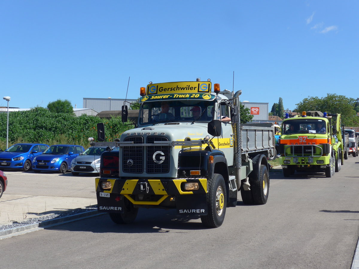 (205'841) - Gerschwiler, Goldach - SG 10'185 - Saurer am 8. Juni 2019 in Thayngen, Saurertreffen