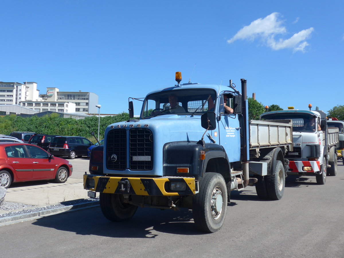 (205'845) - Egli, Thayngen - SH 60'208 U - Saurer am 8. Juni 2019 in Thayngen, Saurertreffen