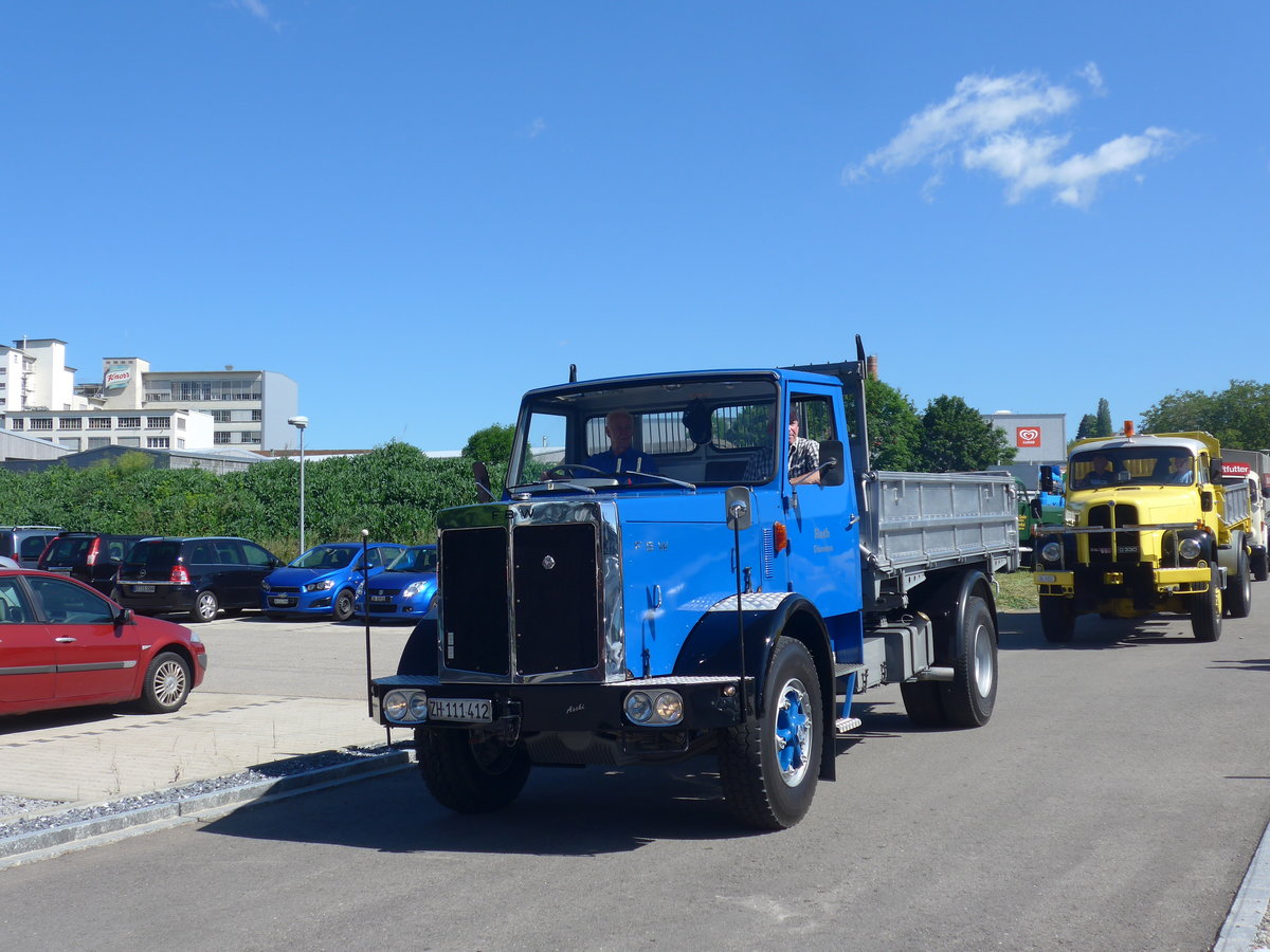 (205'848) - Roth, D�rnten, ZH 111'412 - FBW am 8. Juni 2019 in Thayngen, Saurertreffen