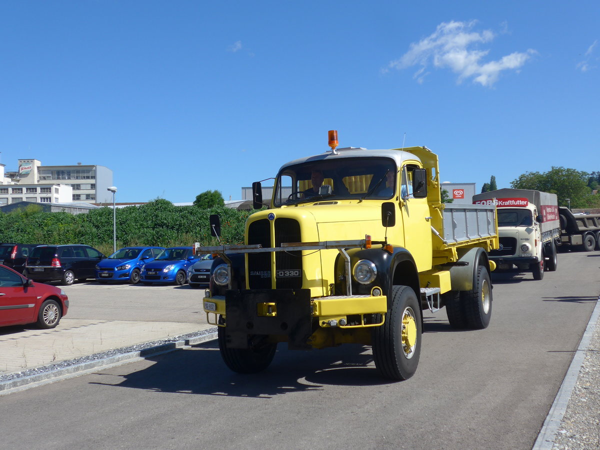 (205'849) - Saurer - SG 9152 - am 8. Juni 2019 in Thayngen, Saurertreffen