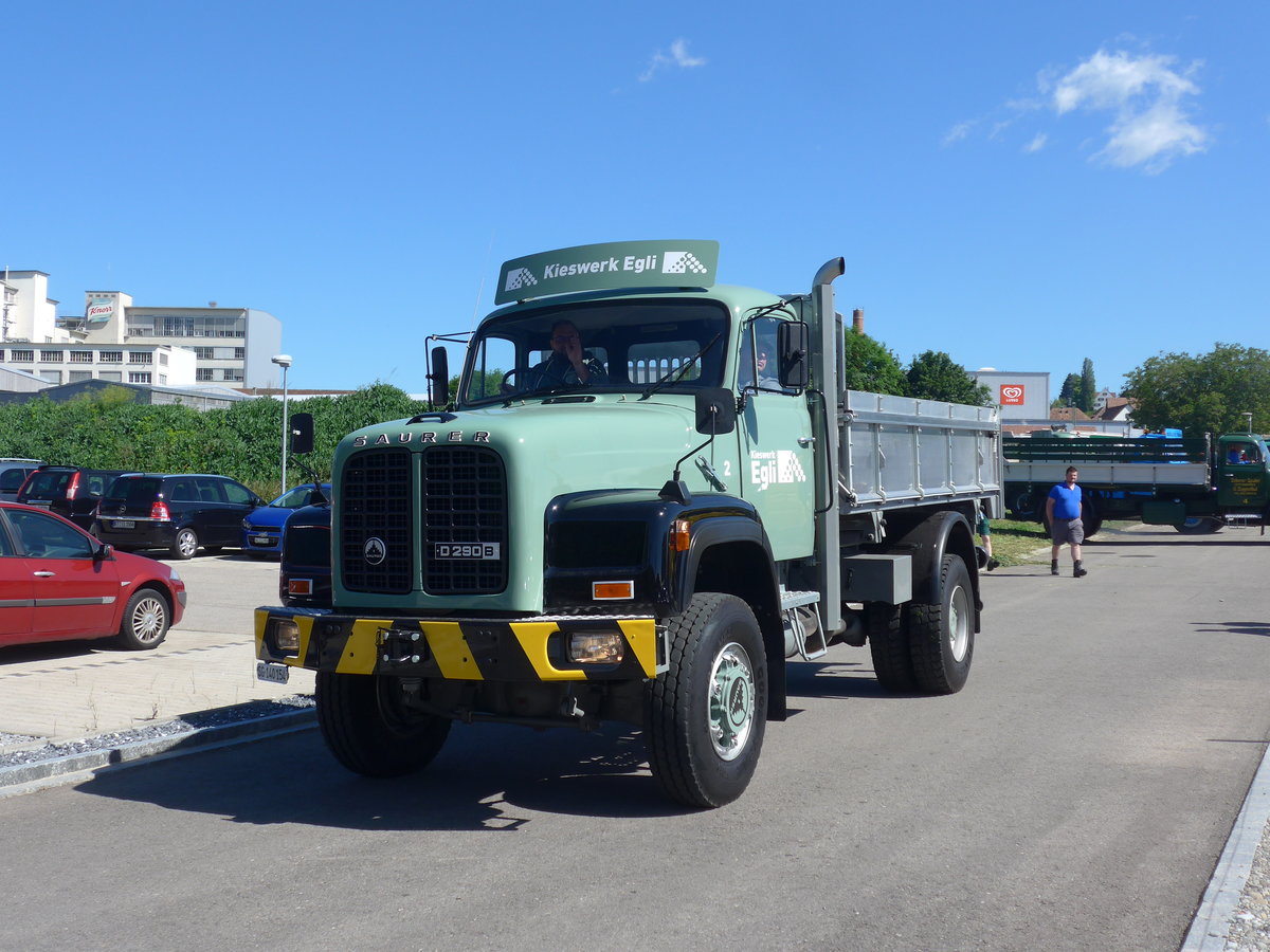 (205'853) - Egli, Uster - Nr. 2/SG 140'154 - Saurer am 8. Juni 2019 in Thayngen, Saurertreffen